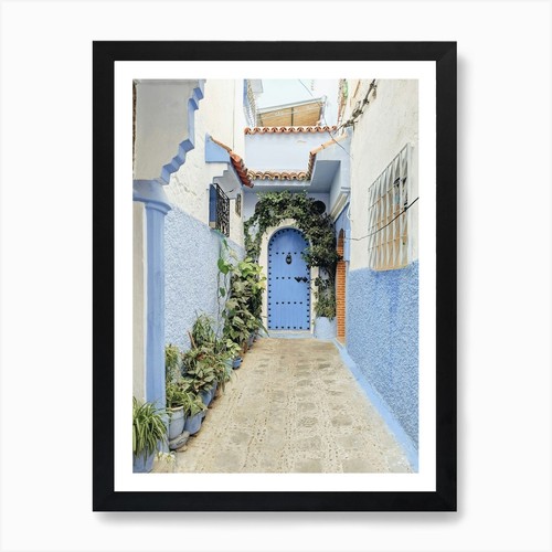 Moroccan front door - moroccan, art