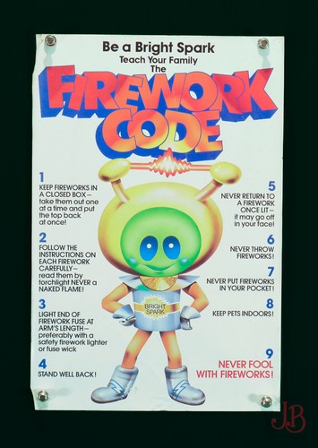 Bright spark firework - bright, code