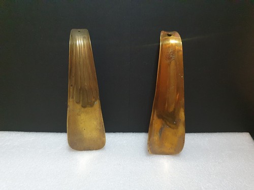 Antique curved small brass - curved,