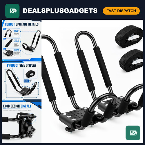 Universal kayak roof rack - roof,