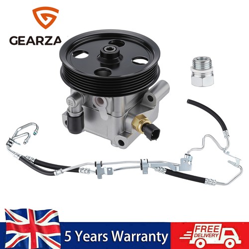 Power steering pump high - steering, +