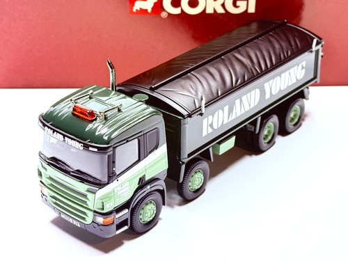 Corgi rigids scania tipper - scania, p
