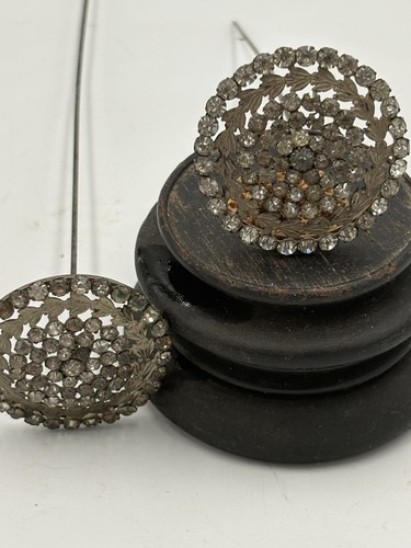 Fabulous pair antique hat - of,
