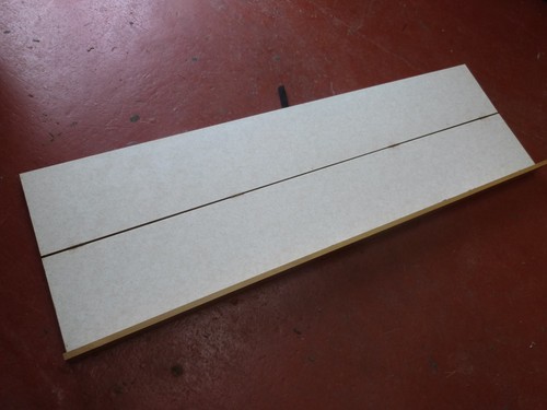 Caravan fold out bunk - out,