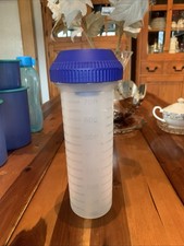 Tupperware Mix Max 750ml. The large shaker shaker, blue/clear ø10x25cm. H