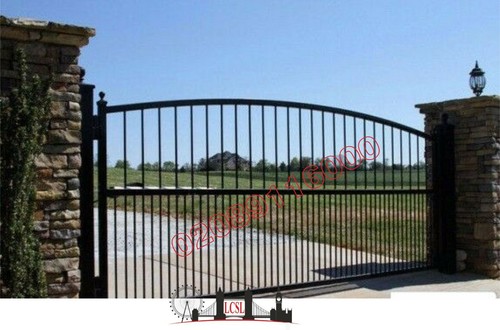 New wrought iron - wrought, driveway