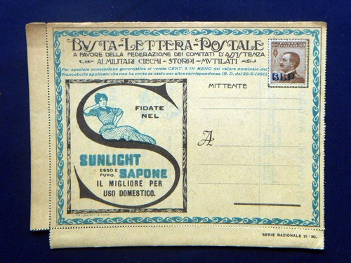 1922 italy rare blp - rare,