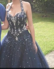 Morilee Prom Dress and Tiara