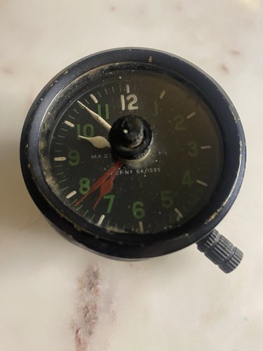 Ww2 aircraft clock - clock, mk