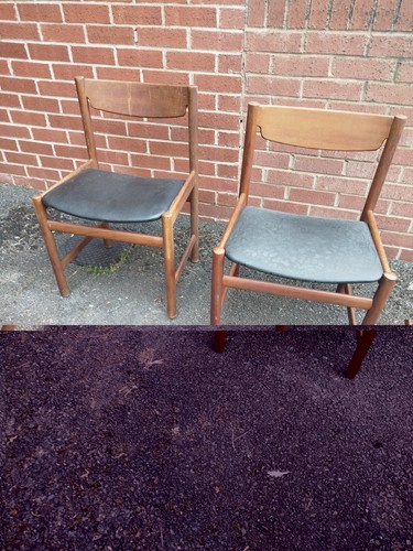 Dalescraft teak dining chairs - teak,