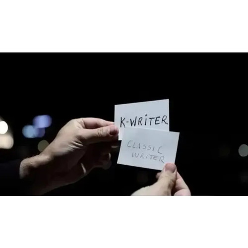 Writer magic trick - k-writer,