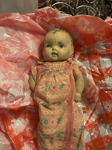 Antique doll vintage - doll,