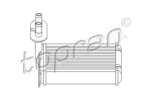 Heat exchanger radiator for - heat,