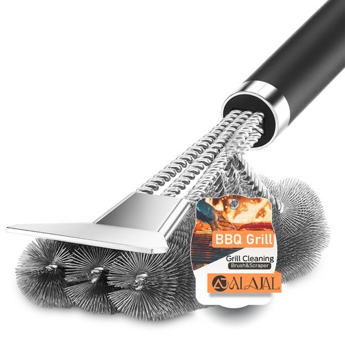 Bbq grill cleaning brush - bbq,