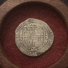 Charles 1st Silver Shilling hammered coin