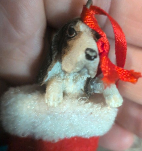 Bassett hound santa little - bassett,