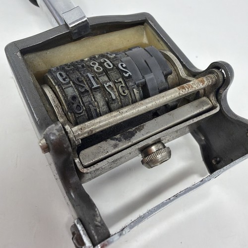 Vintage manual numbering - manual,