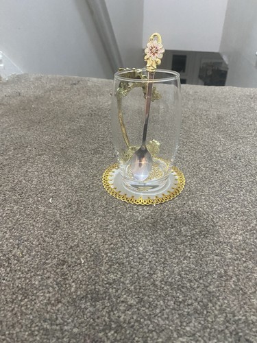 Decorative enamel water cup - decorative,