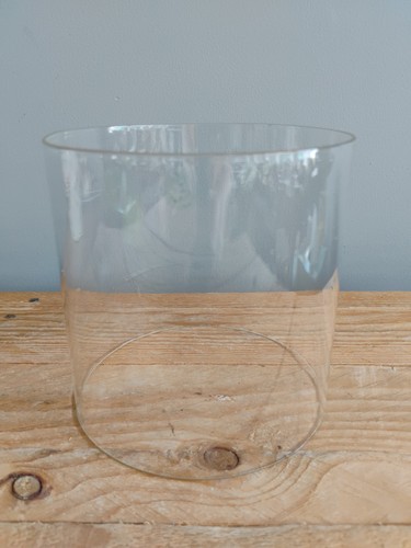 Pyrex clear glass cylinder - glass,