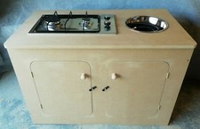 DEPOSIT - MDF Campervan unit with Stainless Steel sink, Hob and Water Kit