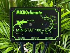 Microclimate Ministat 100 w On/Off Reptile Vivarium Thermostat Control Heating