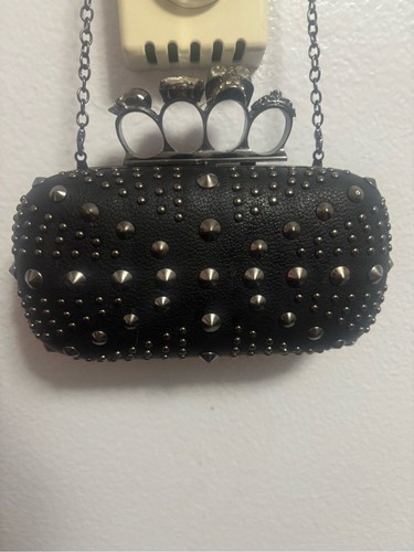 Gothic luxe jeweled knuckle - gothic,