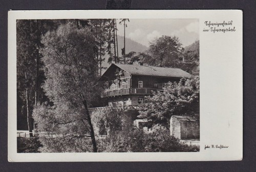 Postcard schwarztal thuringia - postcard,