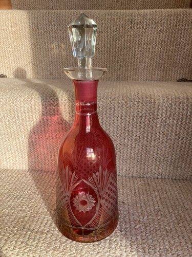 Victorian cranberry glass - victorian,