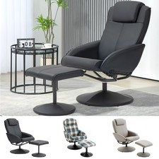 Recliner Chair and Footstool