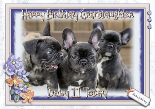 Personalised birthday card - personalised,