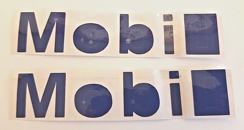 St084 blue mobil stickers - st084,