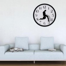 10inch/12inch Large Ministry Of Silly Walk Wall Clock Bathroom Decorative