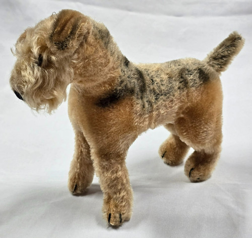 Antique terry airedale terrier - terry,