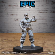 Muscle Pirate – 28mm Scale