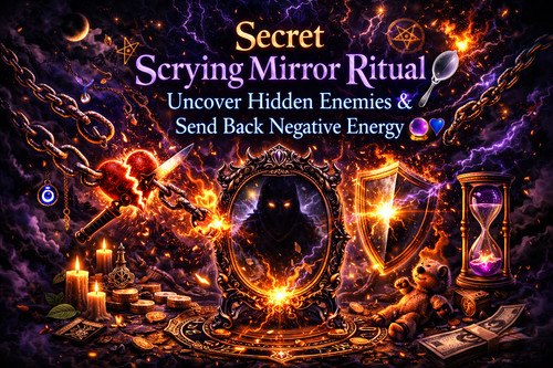 Secret scrying mirror ritual - scrying,