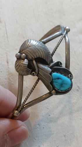 Vintage navajo small sterling - small,