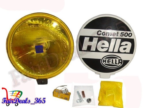 Hella comet 500 yellow 12v - comet,