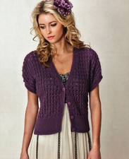 174 LADY'S DK LACY KIMONO