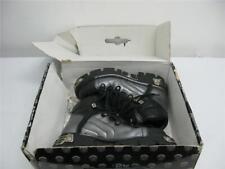 NEW ROCK REACTOR BLACK/GREY ANKLE BOOTS ANATOMICAL SOLE SIZE 8UK 42EU EMO
