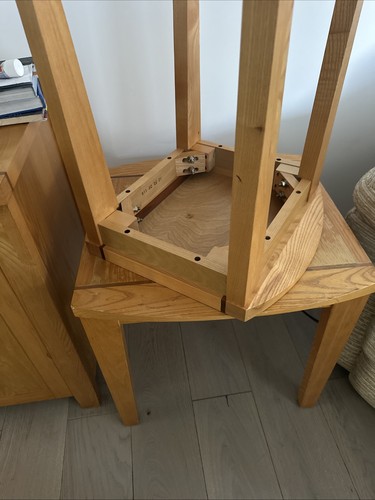 Nest two oak side tables - nest,