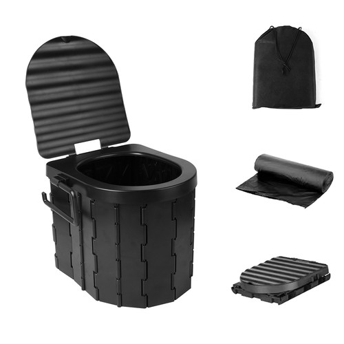 Portable folding toilet travel - portable,