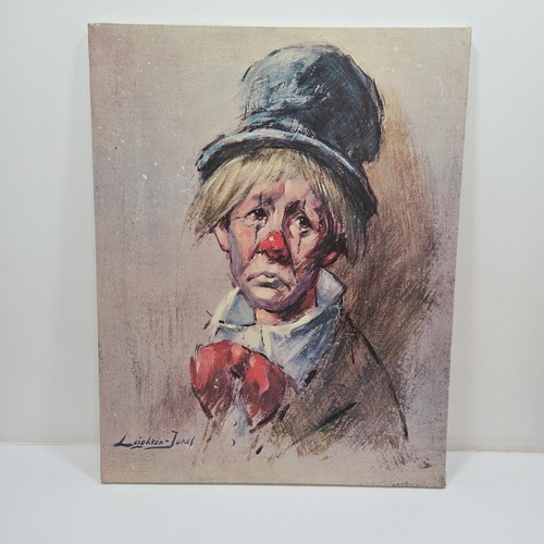 Leighton jones clown painting - leighton-jones,