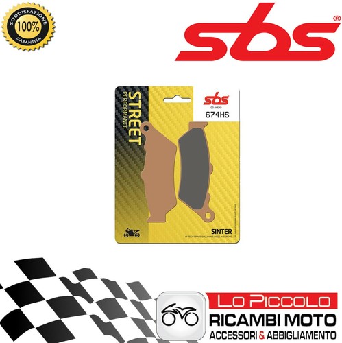 Sintered front brake - pads, sbs