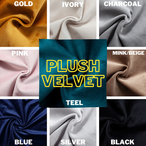 Plush velvet upholstery fabric - plush,