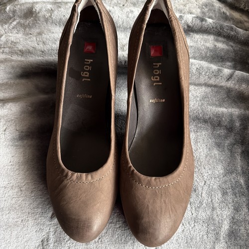 Hogl softline leather shoes - hogl,
