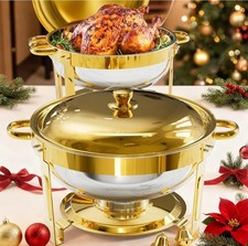 Chafing Dish Buffet Gold with