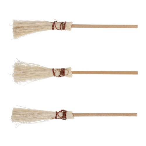 3pcs doll house brooms - 3pcs,
