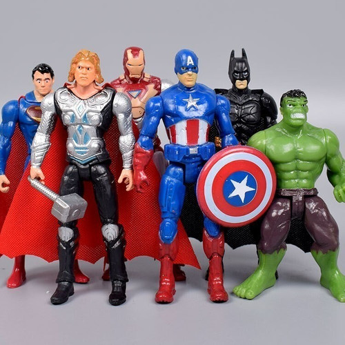 6pcs marvel avengers super - avengers,