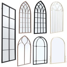 Large Window Garden Mirror