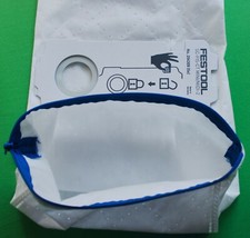 Festool  CT 15 dust extractor REUSABLE filter bag WITH ZBLong ZIP 